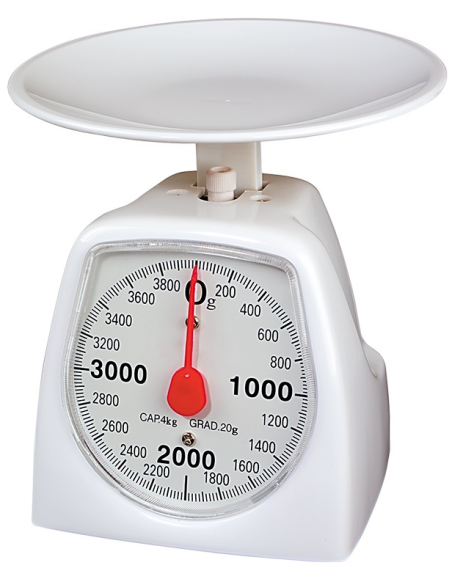 BALANZA COCINA ANALOGICA MAX 4 KG