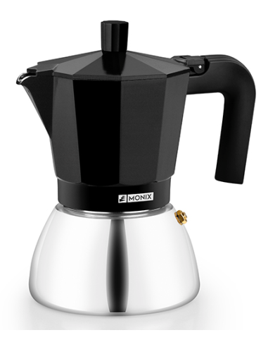 CAFETERA INDUCCION INOX BLACK 9 TZ MONIX