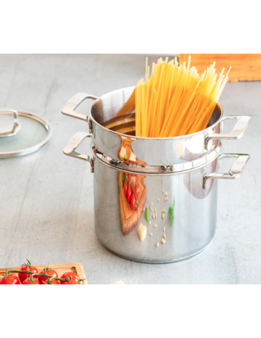 ESCURRIDOR INOX COLAPASTA SIGNATURE 24 CM