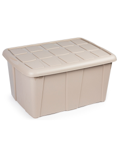 CAJA MULTIUSO N18 MARRON CLARO 60 L