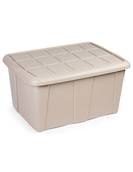 CAJA MULTIUSO N18 MARRON CLARO 60 L