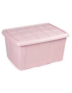 CAJA MULTIUSO N18 ROSA PASTEL 60 L