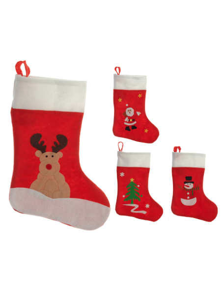 CALCETIN NAVIDAD SURTIDOS 48 CM