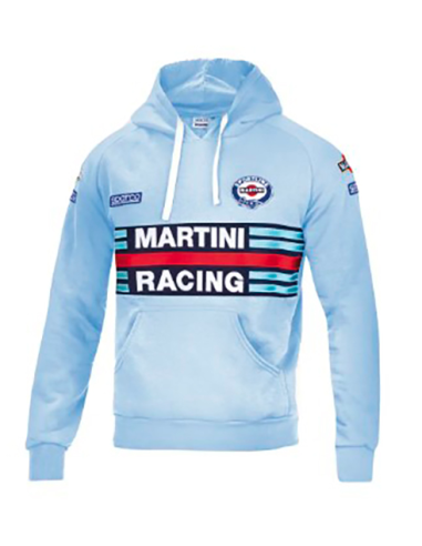 SUDADERA CAPUCHA AZUL MARTINI XL