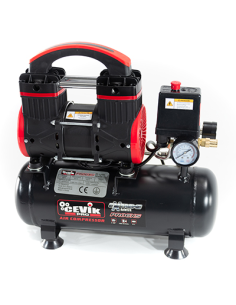 COMPRESOR SILENCIO 1HP S/ACEIT 8 BAR 6 L