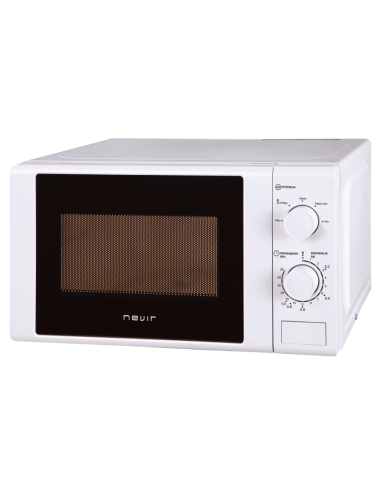 MICROONDAS 700W BLANCO CON PULSADOR 20 L