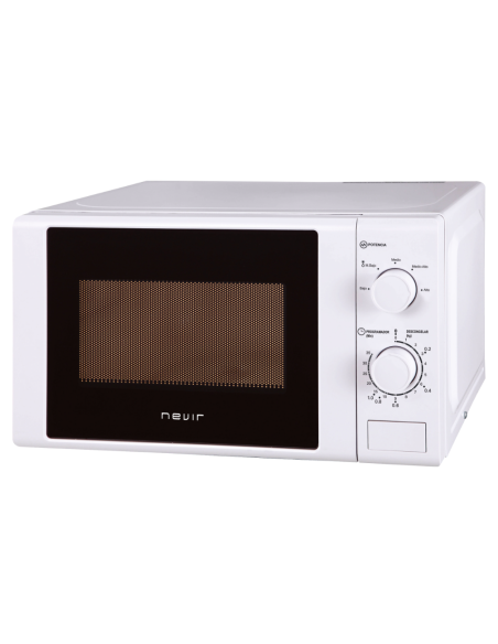 MICROONDAS 700W BLANCO CON PULSADOR 20 L