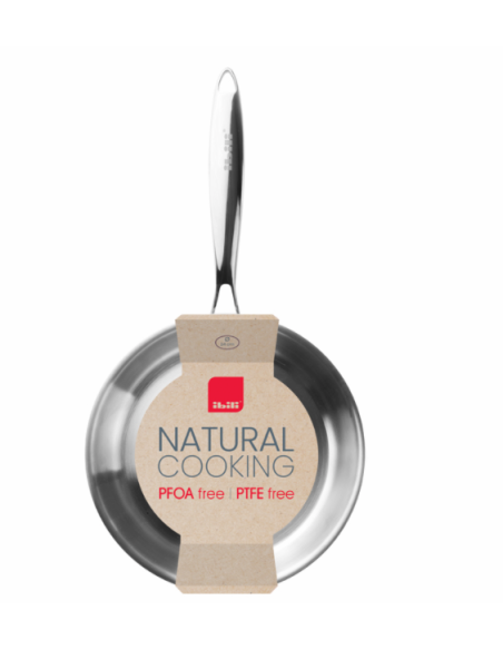 Sartén Triply Natural | Acero inoxidable tricapa profesional
