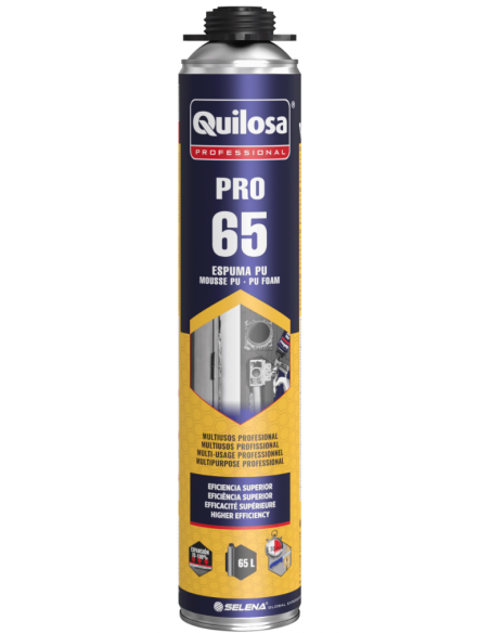 ESPUMA POLIURETANO PISTO PRO 65 750 ML