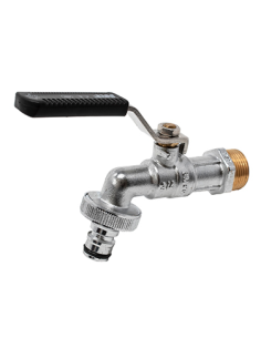 GRIFO ESFERA JARDIN ACERO INOX ENCHUFE RAPIDO 3/4-1