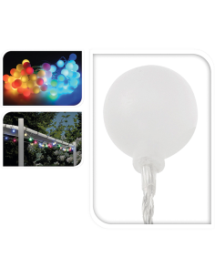 Guirnalda LED 80 Luces Multicolor | Exterior 19 m IP44
