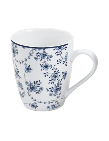 MUG PORCELANA ARMONIA AZUL