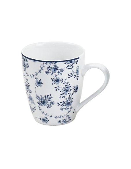 MUG PORCELANA ARMONIA AZUL