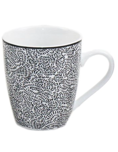 MUG PORCELANA ARMONIA NEGRA 2