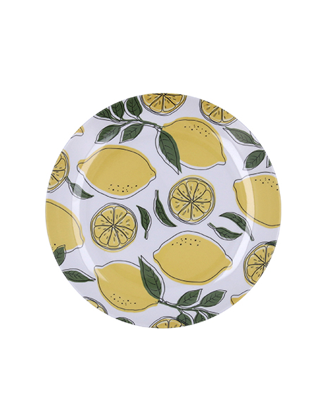 PLATO POSTRE MELAMINA SICILIA 20 CM