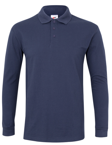 POLO M/LARGA ALGODON AZUL NAVY XXL