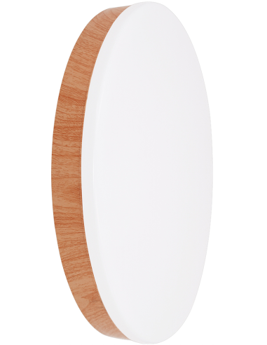 PLAFON LED DECORATIVO IP54 1400LM MADERA 15W 15 W