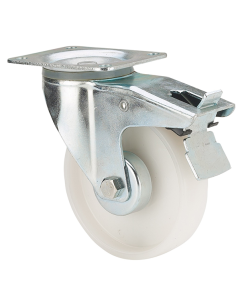 RUEDA GIRATORIA TWIN LEX POLIAMIX 125 MM