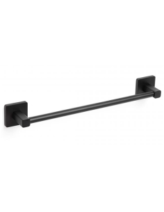 TOALLERO BARRA M NERO NEGRO MATE 45 CM
