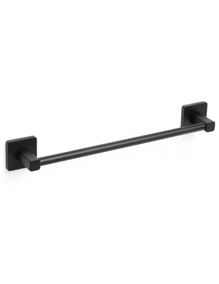 TOALLERO BARRA M NERO NEGRO MATE 45 CM
