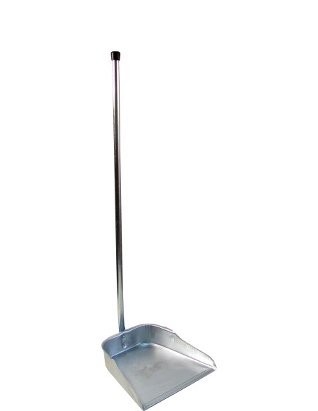 RECOGEDOR METALICO GALVANIZADO 71,5 CM