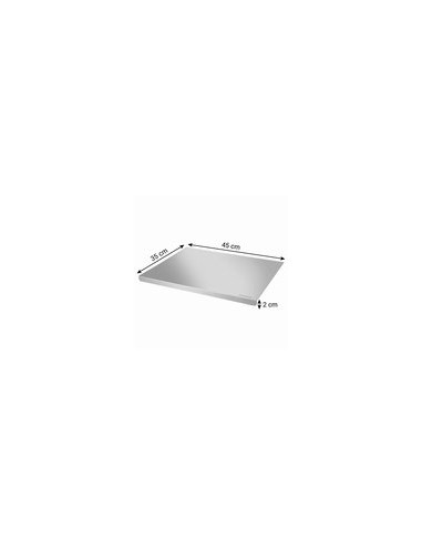TABLA CORTAR ACERO INOXIDABLE GRANDCHEF 45X35 CM