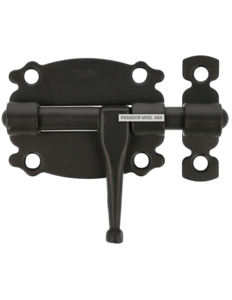 PASADOR FORJA NEGRO M. DISPLAY 60MM