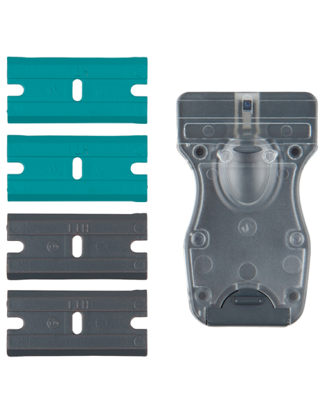 RASCADOR CUCHILLA PLASTICO 2 JGO 38 MM