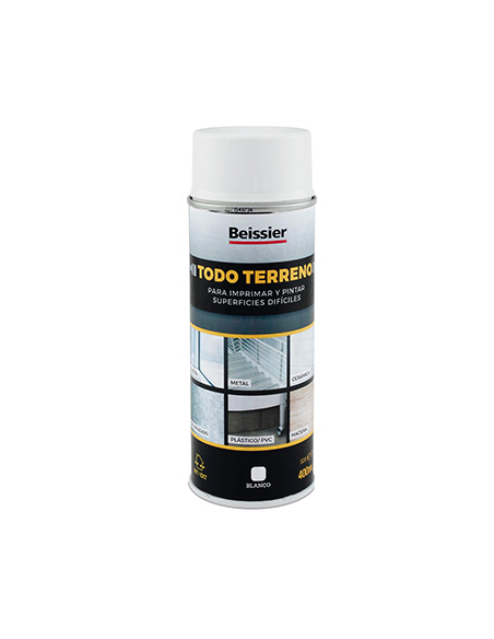 FONDO Y ACABADO POLIVALENTE SPRAY BLANCO 400 ML