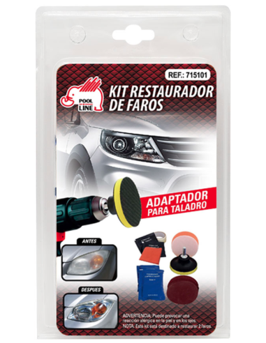 KIT RESTAURACION Y REPARACION FAROS