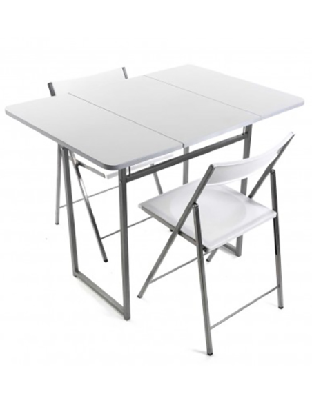 MESA PLEGABLE + 2 SILLAS ANDREA