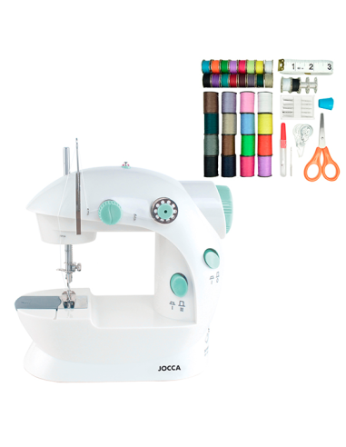 MAQUINA DE COSER CON KIT DE COSTURA JOCCA