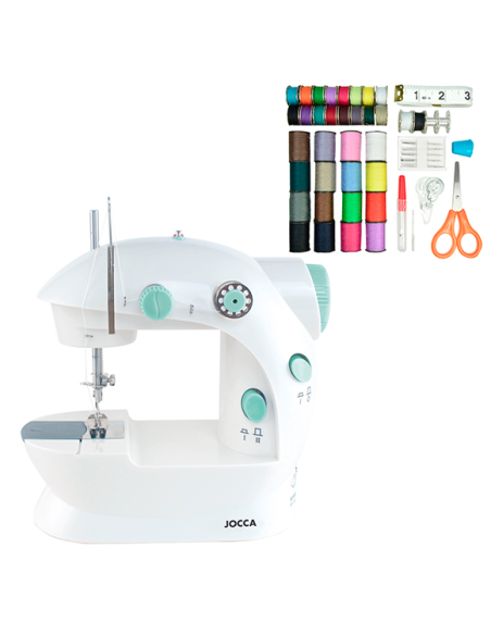 MAQUINA DE COSER CON KIT DE COSTURA