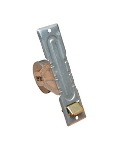 RECOGEDOR PERSIANA METALICO ZINCADO 100X40X120