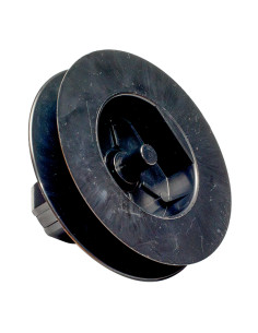 POLEA PLASTICO C/ESPIGA CINTA PR21 NEG 18 MM