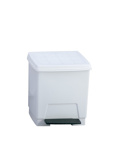 CUBO PEDAL CLASSIC BLANCO 23 L