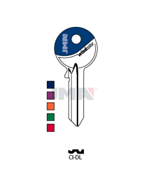 LLAVE EN BRUTO WINDCOLOR CI-DL