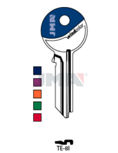 LLAVE EN BRUTO WINDCOLOR TE-8I