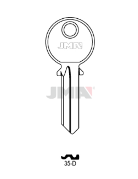 LLAVE EN BRUTO 35-D