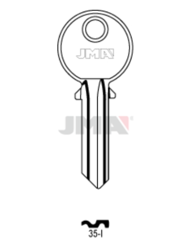 LLAVE EN BRUTO 35-I