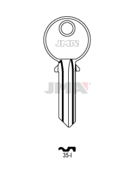 LLAVE EN BRUTO 35-I