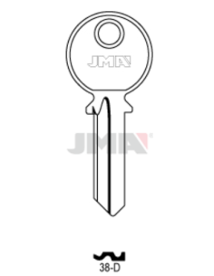 LLAVE EN BRUTO 38-D