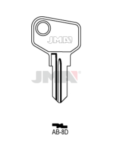 LLAVE EN BRUTO AB-8D