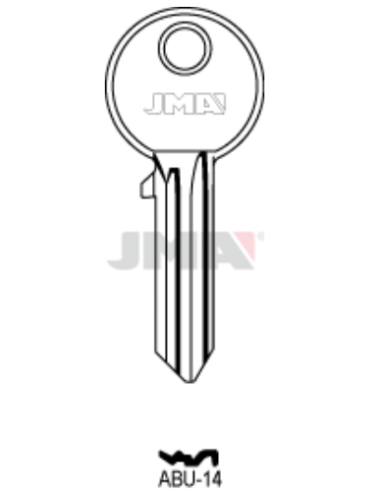 LLAVE EN BRUTO ABU-14