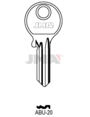 LLAVE EN BRUTO ABU-20