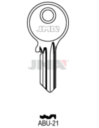 LLAVE EN BRUTO ABU-21