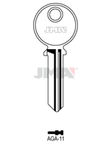 LLAVE EN BRUTO AGA-1I