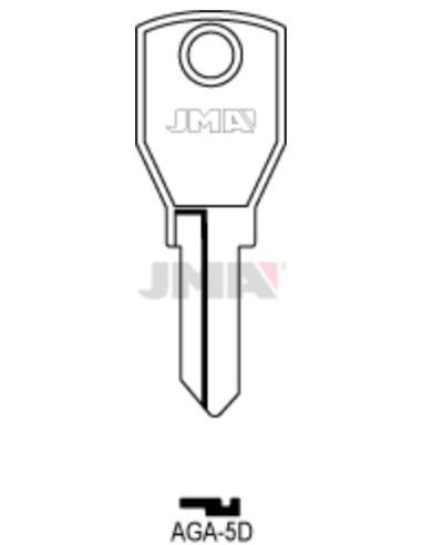 LLAVE EN BRUTO AGA-5D