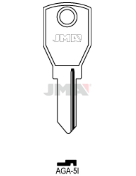 LLAVE EN BRUTO AGA-5I