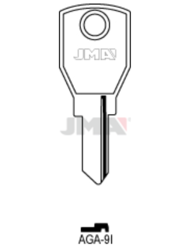 LLAVE EN BRUTO AGA-9I